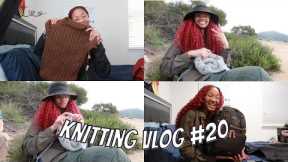 Knitting the Louvre & Cargill Sweaters, and hiking to the Hollywood Sign | Knitting Vlog #20