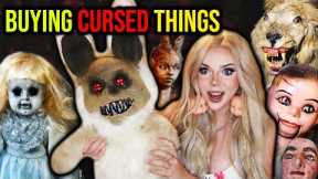 BUYING the SCARIEST TOYS & ITEMS I Could Find at a Oddity Convention..(*CREEPY WARNING*)