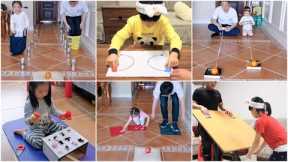 Simple And Fun Game Activities For Kids with Dad