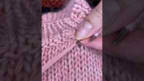 knitting video - how to start knitting #Shorts