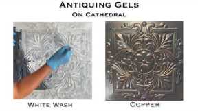 How to Age, Distress Painted Furniture using Antiquing Gel, & Cathedral from ALL-IN-ONE Paint