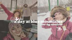 Winter Adventures in Blue Mountains | Winter Fun Activities in Canada | Snowshoeing in deep snow