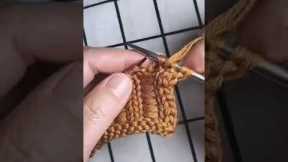 knit sweater - knit an easy button cardigan | free knitting pattern + tutorial #shorts