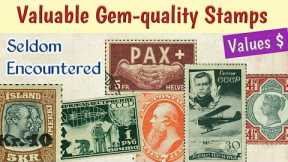 Most Expensive Worldwide Stamps - Gem-quality Seldom Encountered at Auctions | Rare Philately