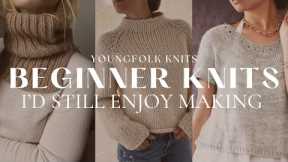 YoungFolk Knits: Beginner Knits I would still enjoy knitting | lots of free patterns