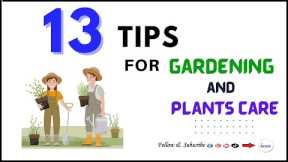 13 Tips For Gardening and Plants Care | How To Improve Gardening | ipresents