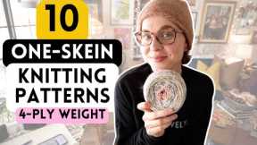 10 Knitting Patterns for Single Skeins of Yarn 🧶  #knittingpodcast #woolneedleshands