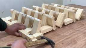 Creative Ideas How To Craft Skillful Woodworking - Relaxing Folding Chair Design From Wooden Strips