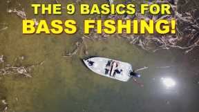 Bass Fishing Tips: 9 Basics All Anglers Need To Know | Bass Fishing Tutorial