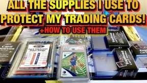 All The Supplies I Use To Protect My Trading Cards & How To Use Them! Introduction To Collecting!