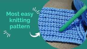 Most easy knitting pattern #knitting #crochet #örgüçanta