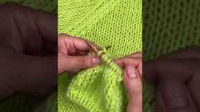 knitting for beginners #Shorts