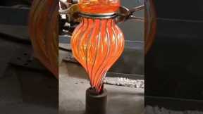 Amazing Glass Blowing By Professional Craftman | most satisfying video#shorts