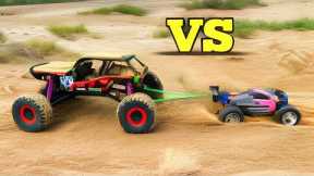 Bigfoot Rock Crawler vs Wltoys a959 RC Car | Remote Control Car | RC Cars In Water