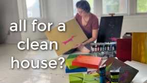 Do I have to give up hobbies to have a clean house?