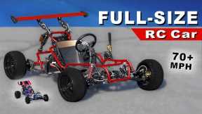 Insane 70mph Full-Size RC Car // Official Test and Review Electric GoKart