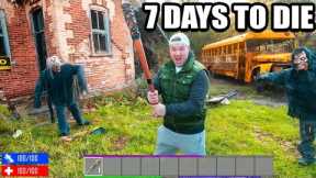 7 Days To Die In Real LIFE! Ultimate 7 Day Zombie Survival Challenge