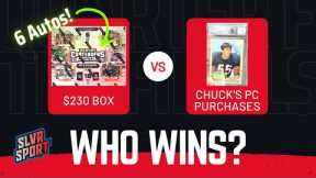 Chuck in Studio! 2022 Contenders Football Hobby Box Compared to $230 in Ebay purchases