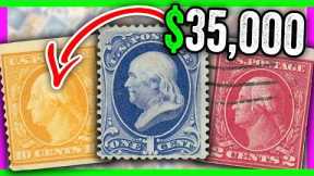 10 SUPER RARE STAMPS WORTH MONEY - EXTREMELY VALUABLE STAMPS
