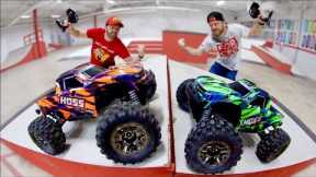 GAME OF RC TRUCK At A Skatepark!