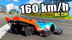 I Crashed my 100 MPH RC Car, it made a mess!