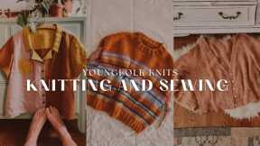 YoungFolk Knits Podcast: My Knitting and Sewing Projects