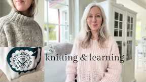 A knitting episode (5): Two sweaters, words for beginning/intimidated knitters & yarn love from NYC