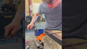 Glass Horse Progress #glass #glassblowing #art #satisfying #asmr #awesome #cool #artist #eric