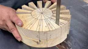 Skillful Manual Woodworking Of The Elderly Carpenter Vietnam - High Quality Wooden Interior Design