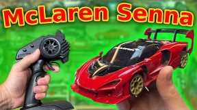 Mini McLaren Senna RC Racing Car is too fast