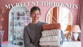 MY TOP 10 HANDMADE KNITS From The Past 12 Months