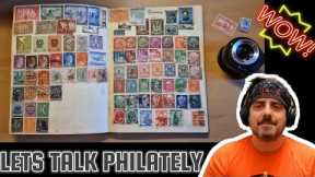 Stamp Collecting with Lee ☆ VLog ☆ #Philately ☆ Collecting stamps.