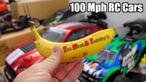 100 MPH RC Cars, a Banana and BIG Update. RC Car Overload!