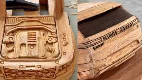 [Part II] Vietnamese Carpenters Crafting the 2023 Range Rover Sport  - Woodworking Art