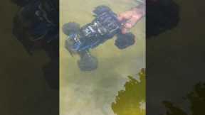 Can the rc car run underwater? #shorts
