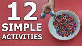 12 Simple Activities to do at Home for 4-5 Year Olds - Easy Craft For Kids