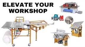 Portable Woodworking Marvel: Sliding Table & Multifunctional Machinery