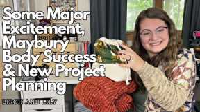 Almost Finished Heirloom, Maybury Body Success & Project Planning - Ep 136 - Knitting Podcast