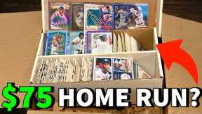 INSANE BASEBALL CARDS MYSTERY BOX…FOR ONLY $75?!