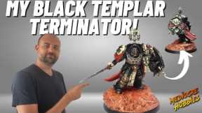 My Black Templars Terminator Captain conversion! #new40k