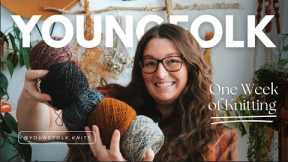YoungFolk Knits Podcast: What I Knit In One Week