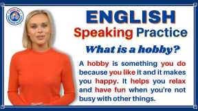 Hobbies and Interests in English (with Quiz) Vocabulary Words | English Language Fluency