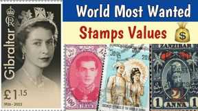 Most Wanted World Stamps Catalogue Values | Postage Stamps Collection Worth Collecting