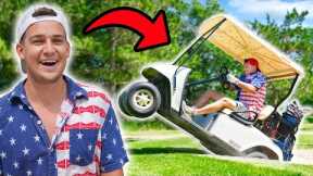 Jumping Golf Carts at the Golf Course (Reckless Golfing 4)