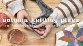 autumn knitting plans & some big life changes • marlene‘s knitting podcast, episode 20