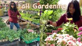 Fall Gardening 2023 | Starting a Fall Garden | Nursery Tour and Plant Haul | Weekend Gardening #8