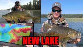 Crushing Walleye and Bass on a New Lake! | Fishing Manitoba