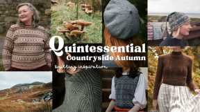 Autumn Knitting Inspiration 2023 | Croftercore, English Granny style & 1940's inspired patterns