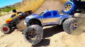 RC Car Custom Sand Wheels Dune Domination!