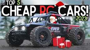 Top 5 CHEAP RC CARS for CHRISTMAS 2023!